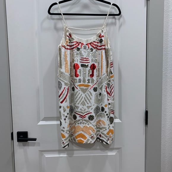 French Connection Adanya Sequin Shine Dress NWT 4 - Picture 9 of 12